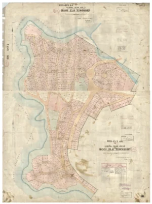 Original Township Map of Rooiels