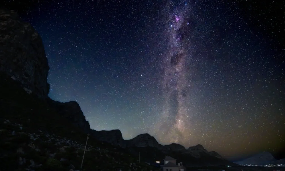 Milky Way over Rooiels